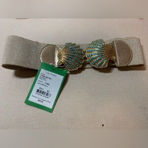Beautiful Gold Lilly Pulitzer Gold Belt NWT
